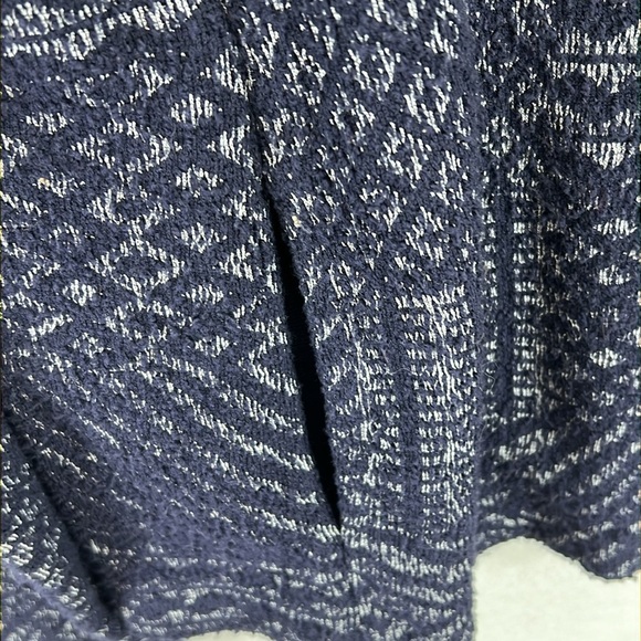 Lucky Brand Cardigan Sweater Size XL Navy Blue Knit Snap Front Long Sleeve EUC - Picture 7 of 12